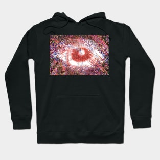 Coded Red Eye Hoodie